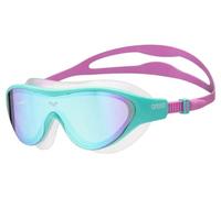 Masque de natation verres miroirs arena the one jr mirror violet bleu enfant 6 12 ans