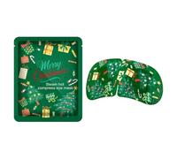 Masque de Noël à la vapeur - Compresse chaude auto-chauffante | Masque pour les yeux pour femme, maison, bureau, spa, voyage, détente ainsi que pour soulager la fatigue