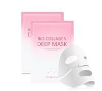 Masque de nuit au collagène 2025 anti-rides lifting pour le visage, hydratant, minimise les pores, réduit les ridules et les rides pour tous les types de peau (2 pièces)