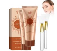 Masque de Nuit Au Collagène,Onlimerr Bio Collagene Masque Peel Off Visage Hydratant,Peeling Visage,Raffermissant Lissant,Anti-Taches,Soin Visage Femme Coréen,Soin Intense Tous Types de Peaux 100ml (2)