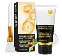 Masque de Nuit au Collagène Style Coréen 75ml | Masque à Décoller Hydratation Intense, Anti-Rides et Fermeté | Effet "Skin Boosting" pour une Peau Repulpée et Élastique | Inclus Pinceau