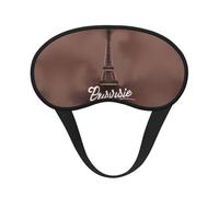 Masque de nuit avec tour Eiffel de style parisien, masque de sommeil occultant confortable pour voyage, yoga, couverture douce des yeux