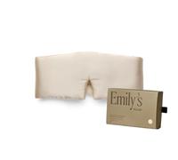 Masque de nuit bandeau 100% pure soie - Champagne