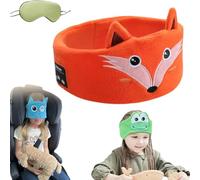 Masque de nuit enfant doux et confortables, sans aucune pression, bandeau bluetooth enfant, haut-parleur intégré, bandeau écouteurs pour dormir, remplacer les écrans par une histoire audio (STYLE-5)