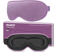 Masque De Nuit Innovant 2025, Bandeau De Sommeil Les Yeux,Cache-?Il Dormir,Masque De Sommeil,Voyage Avion Méditation Siestes,Accessoires Pour Hommes Et Femmes,Bloque La Lumière (Violet)