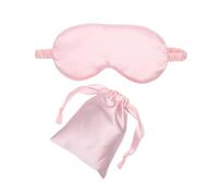 Masque de nuit Masque for les yeux en soie imitée, 1 pièce, ombre rembourrée, Patch de couverture for, masque sommeil, bandeaux for, voyage, relaxation, repos, femmes et hommes(E)