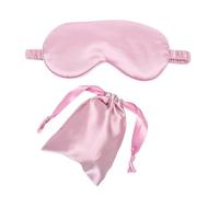 Masque de nuit Masque for les yeux en soie imitée, 1 pièce, ombre rembourrée, Patch de couverture for, masque sommeil, bandeaux for, voyage, relaxation, repos, femmes et hommes(LPP)