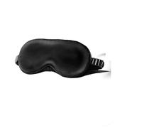 Masque de nuit Masque For Les Yeux En Soie Naturelle, Ombre Douce, Patch For, Respirant, Bandage Sur For Dormir(Black)