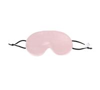 Masque De Nuit Masque for les yeux for pause déjeuner au bureau, Patch for les yeux fin et suspendu, en soie Double face, ne fait pas pression, masque de sommeil for les yeux(Rosa)