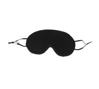 Masque De Nuit Masque for les yeux for pause déjeuner au bureau, Patch for les yeux fin et suspendu, en soie Double face, ne fait pas pression, masque de sommeil for les yeux(Schwarz)