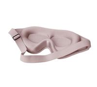 Masque De Nuit Masque for les yeux spécial sommeil, Patch oculaire occultant en trois dimensions, ne fait pas pression, soulagement de la Fatigue, masque de sommeil respirant(Rosa)