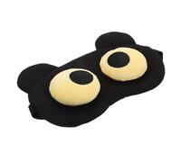 Masque de Nuit Occultant Yeux, Bandeau Sommeil Noir | Polyester, Forme Confortable, Usage Maison et Voyage, pour Personnes Sensibles à Lumière, Portable