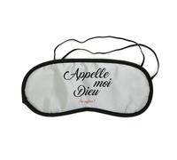 Masque De Nuit Pour Repos Voyage Et Sommeil Appelle Moi Dieu