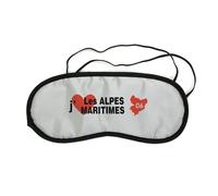 Masque De Nuit Pour Repos Voyage Et Sommeil J'aime Les Alpes Maritimes