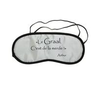 Masque De Nuit Pour Repos Voyage Et Sommeil Kaamelott Graal C'est De La Merde