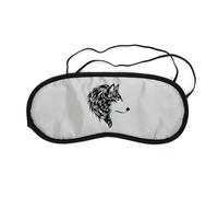 Masque De Nuit Pour Repos Voyage Et Sommeil Loup Noir