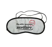 Masque De Nuit Pour Repos Voyage Et Sommeil Métier Passion Secrétaire