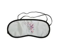 Masque De Nuit Pour Repos Voyage Et Sommeil Mix De Notes Musiques