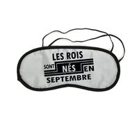Masque De Nuit Pour Repos Voyage Et Sommeil Roi Nés En Septembre