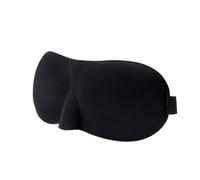 Masque de nuit soie Masque de sommeil 3D bloquant la lumière, masque for les yeux en mousse à mémoire forme, aide au voyage rembourré doux pour une nuit complète(Type-A)