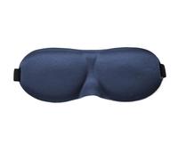 Masque de nuit soie Masque de sommeil 3D en mousse à mémoire de forme, patchs for les yeux, couverture d'ombre de voyage, repos, relaxation, bandeau for les yeux, aide au sommeil(C-navyblue(Not Silk))