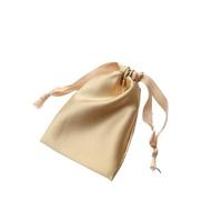 Masque de nuit soie Masque for les yeux en soie de mûrier naturel 19, couverture d'ombre de sommeil lisse et douce avec sangle élastique réglable, bandeau for les yeux(Only gold bag)