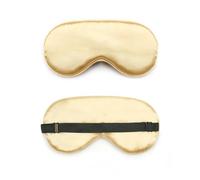 Masque de Nuit Soie Masque for les yeux en soie Pure, 1 pièce, masque de sommeil naturel, ombre for, Patch for, for femmes et hommes, bandeau doux Portable, for voyage(Color-4)