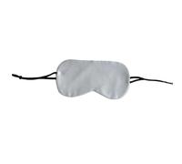 Masque De Nuit Soie Summer Thin Eye Mask Adult Soft Blindfold Smooth Eyeshade For Sleeping Travel Yoga Elastic Band pour dormir la nuit(Silver Grey,1pc)