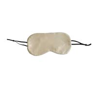 Masque de nuit soie Summer Thin Eye Mask Adult Soft Blindfold Smooth Eyeshade For Sleeping Travel Yoga Elastic Band pour une nuit complète(Beige Grey,1pc)