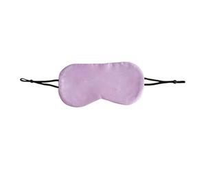 Masque De Nuit Soie Summer Thin Eye Mask Adult Soft Blindfold Smooth Eyeshade For Sleeping Travel Yoga Elastic Band pour dormir la nuit(Light Purple,1pc)