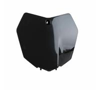 POLISPORT 8659100003 - Plaque d'immatriculation avant réplique OEM en plastique brillant durable et résistant compatible avec les motos KTM en couleur noir
