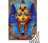 Masque de Pharaon égyptien Puzzle 1000 Pièces Adultes Et Enfants À Partir De 14 Ans Classique Cadeau Unique 70x50cm/1000pcs
