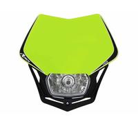 Masque De Phare Moto Cross Enduro V-Face Racetech Jaune Fluo RTech Halogène