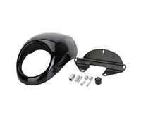 Masque de phare pour Harley 1200 883 Noir brillant 12,7 cm