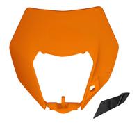 Masque de phare UFO PLAST couvre-phare avant orange OEM