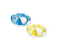 Intex Pools Masque de plongée 55916 Sea Scan PVC sans latex pour enfants Bleu/Jaune