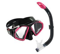 Masque de Plongée avec Tube Aqua Lung Sport Hawkeye Noir Gris