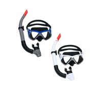 Masque de Plongée avec Tube Bestway Blanc Gris Adulte (1 Unité)