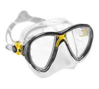 Masque de plongée - Big Eyes Evolution Crystal - Silicone High Seal anti-buée - Transparent/Noir - Compatible verres correcteurs