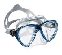 Cressi Mixte Masque de plongée, Transparent/BleuNoir, Taille unique