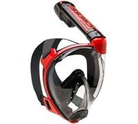 Masque de plongée Cressi Duke noir/rouge transparent S/M