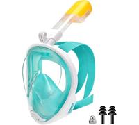 Masque de Plongée en Apnée Anti-Buée Masque de Snorkeling 180°Vue Mer Anti-Fuite Diving Masks pour Enfant et Jeunesse