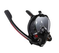 Masque de plongée en Tube Sec Complet Lunettes à Large Champ Vision Appareil Autonome Respiration sous-Marine pour Adultes