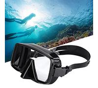 Masque de plongée, Équipement de plongée, Miroir entièrement en Silicone, Profonde, Emballage Plastique, Masque Monobloc récupération