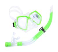 Masque de plongée et tuba - Lunettes de plongée pour adulte - Verre trempé, anti-fuite et anti-buée, vue panoramique pour une respiration sûre