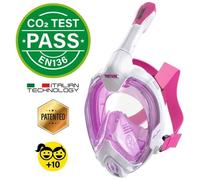 Seac Masque de snorkeling Fun +10 Junior Blanc/Rose XS-S Enfants