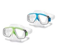 Intex Pools – Masque de plongée Surf Rider I.12 – Unisexe Adulte Rouge/Vert 22.9 x 7,9 x 21