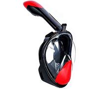 Masque de plongée, Masques de plongée, Masque avec Tuba, intégral Anti-buée, équipement for Femmes, Hommes et Enfants(Red,S)