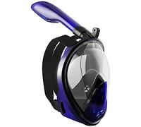 Masque de plongée, Masques de plongée, Masque avec Tuba, intégral Anti-buée, équipement for Femmes, Hommes et Enfants(Purple,L)