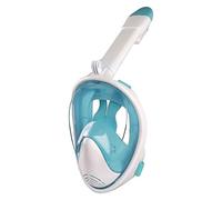 Masque de plongée, Masques de plongée, Masque sous-Marine, Anti-buée, intégral avec Tuba, Natation, équipement for Adultes et Enfants(Green 3,L)